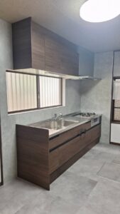 キッチンかえました。