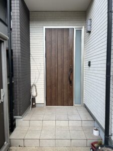 自宅玄関リフォーム！